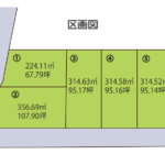 【分譲地】レーブタウン桜木町 黒石市桜木町 残り6区画