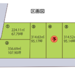 【分譲地】レーブタウン桜木町 黒石市桜木町 残り5区画